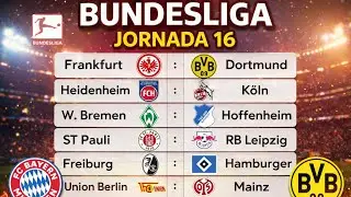 Bundesliga Jornada 16 | Frankfurt vs Dortmund, Bayern vs Wolfsburg/ An&aacute;lisis Roomies