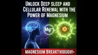 😴 The Mineral Secret to Deep Sleep & Cell Renewal (Don't Skip This!)