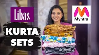 Libas Kurta Set Haul from Myntra | Huge Myntra Kurta Set Haul