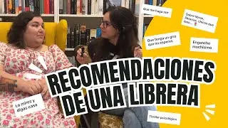 💥 Nueva sección 💥 RECOMENDACIONES PERSONALIZADAS con UNA LIBRERA 📚 ¿Te recomendamos un libro?📚