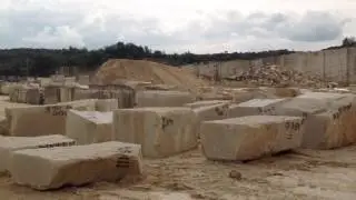 MASSANGIS LIMESTONE QUARRY IN MASSANGIS, FRANCE / CHRIS WINNEGAR (FRENCH LIMESTONE)