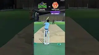 Can ISL Chase This? 24 From 6 Balls! Abdullah Vs Wahab | Off Yorker #cricketmatch #youtubeshorts