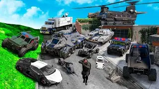 COLECIONANDO VE&Iacute;CULOS DAS FOR&Ccedil;AS ESPECIAIS NO GTA 5