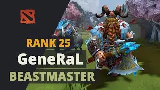 GeneRaL (Rank 25) plays Beastmaster Dota 2 Full Game