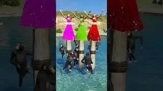 GTA V : Dogs teach us love in its purest form 41 coffin dance song cover #coffindance #gta5 #shorts
