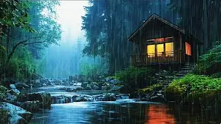 Relaxing Nature Rain to Drift You to Sleep | Quiet Forest Rain -ASMR RAIN RELAXING