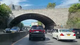 4k Highway Driving ASMR / No Talking / No Music / scenery of New York :)