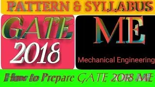 GATE 2018-19 MECHANICAL SYLLABUS|| How to Prepare GATE 2019|| Important Topic for GATE..