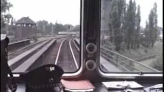 East Berlin S-Bahn Fuhrerstand