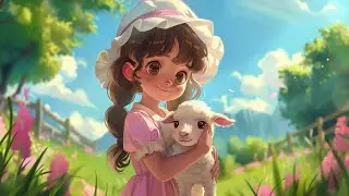 Mary Had a Little Lamb | Fun Time with Mary's Woolly Buddy | Classic Nursery Rhyme 👧❤️🐑🎵