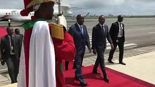 Visite de travail et d'amitié de S.E.M. Patrice TALON en République de Côte d'Ivoire