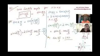 Trigonometric Identities Compound and Double Angle Questions Selected by Student Aaria IB MCR3U