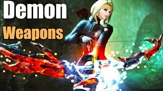 All Demon Weapons | Showcase in 4k/UHD | FFXIV