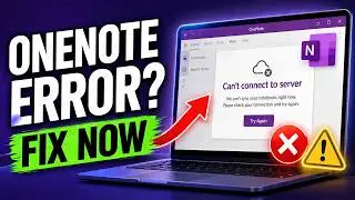 Fix OneNote Can't Connect to Server Error in Windows 11