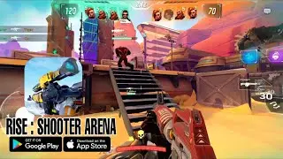 &brvbar;&brvbar; RISE : SHOOTER ARENA _Official Launch Full Very High Graphics Gameplay ANDROID_IOS &brvbar;&brvbar;