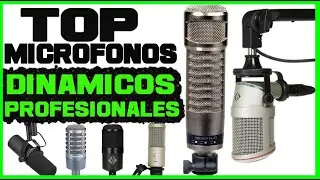 🥇 10 MEJORES MICROFONOS DINAMICOS PARA GRABAR VOZ🎤 MICROFONOS DINAMICOS PROFESIONALES💥 2023✅
