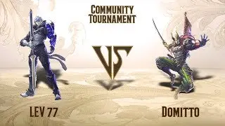 LEV 77 (Gr&oslash;h) VS Domitto (Yoshimitsu) - Community Tournament (27.07.2019)