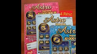 Astro kaparós sorsjegy teljes pakk  ( Bak,Vízöntő,Halak)