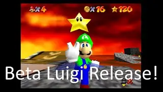 Выпуск бинарной модели Beta Luigi! Взлом Super Mario 64 | Исправление модели Beta Luigi Weegeepie