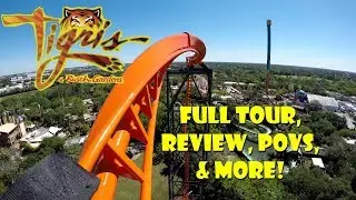 First Look:  Tigris at Busch Gardens Tampa Bay Complete Ride Tour, Review, POVS, & More!