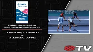 2023 PPA Takeya Showcase Men's Doubles Gold Medal - D. Frazier/J. Johnson vs. B. Johns/C. Johns