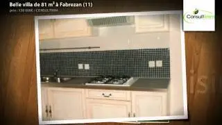 Belle villa de 81 m&sup2; &agrave; Fabrezan (11)