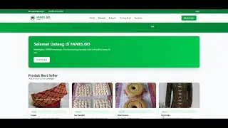 Website Marketplace UMKM FANES.GO