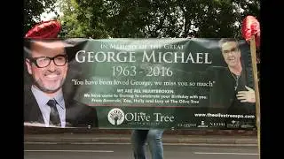 George Michael's Birthday celebration in Goring June 2017 by the George Michael Legacy Project