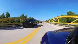 Reopened Pony Bridge. A drive across in 360 video. ​⁠​⁠ @ok66