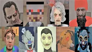 Bad Endings | Ice Scream 2 Smiling-X Corp Hello Grandpa Two Night Hunters Evil Nun Scary Hospital 3D