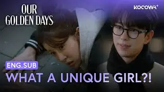 Yoon Hyun-min & Jung In-sun&rsquo;s First Meeting! What A Unique Girl&hellip; 😲 | Our Golden Days EP11 | KOCOWA+