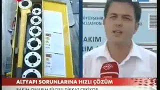TRT HABER _ HİDROTRAK MOBİL TAMİR BAKIM ARACI (ADANA ASKİ)