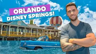 Conhe&ccedil;a a Disney Springs em Orlando! Lojas, compras, restaurantes e muita divers&atilde;o!