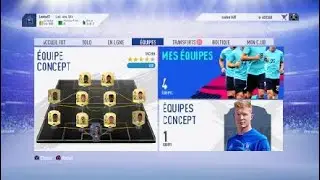 FUT19- SQUAD BUILDER FRANCAIS -10K