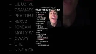 Кого вы хотите увидеть на Rolling Loud? #rollingloud #yeat #playboicarti #42ceo #osamason