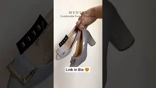 Myntra Comfortable Formal Wear Heels 👠😍 Link in Bio 😍 #myntra #fashion #trending #shorts