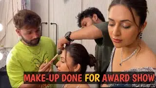 Divyanka Tripathi mam makeup done for award show #viral #vlog #awards #makeup