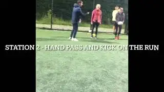 U8s term 2  football session