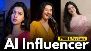 How to Create AI Influencer For FREE  (Realistic AI Influencer)