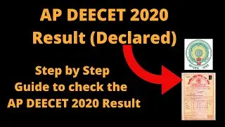AP DEECET 2020 Result (Declared) - How to Check the AP DEECET 2020 Result Online of Andhra Pradesh