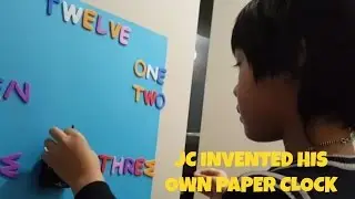 PAPER CLOCK JC'S INVENTION | J & C CORNER