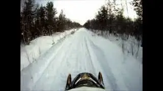 Kelkkailua Halaj&auml;rvi-Yli-ii.wmv