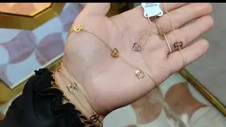 مشترياتى من الذهب عند مصطفى صباح عين جاسر سناسل روعه دارو حاله السنه طوب شيك