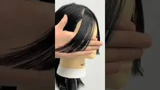 Franja alongada, cortes de cabelo.