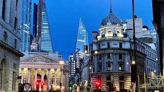 London City at Night. 
