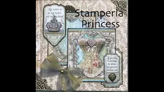 Stamperia Princess Mini Album Walk Through Mini Album Tutorial