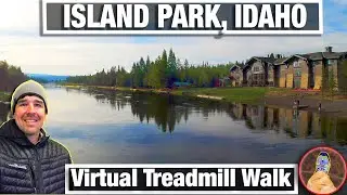 City Walks 360 - Walking around Mac's Inn area of Island Park, Idaho