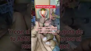 Amarre con #sangre #hechizos #parati #viral #amor #ritual #reels #f&eacute; #usa #tips #espiritualidade