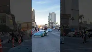 Supercars and trucks leaving sema 2023 #sema #supercars