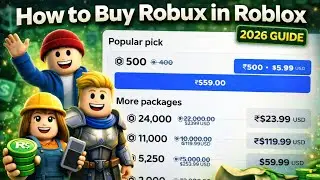 How to Buy Robux Cheap in Roblox 2026 (Get 25% Discount Method)